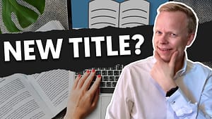 How I Would Learn To Find a Title (If I Could Start Over)