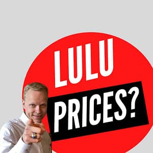 Lulu self publishing prices